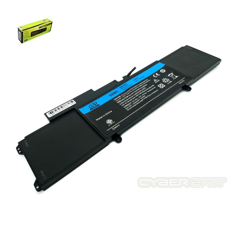 Battery Dell XPS 14  L421X-4S1P : 14.8V- 69Wh Black (CBB)