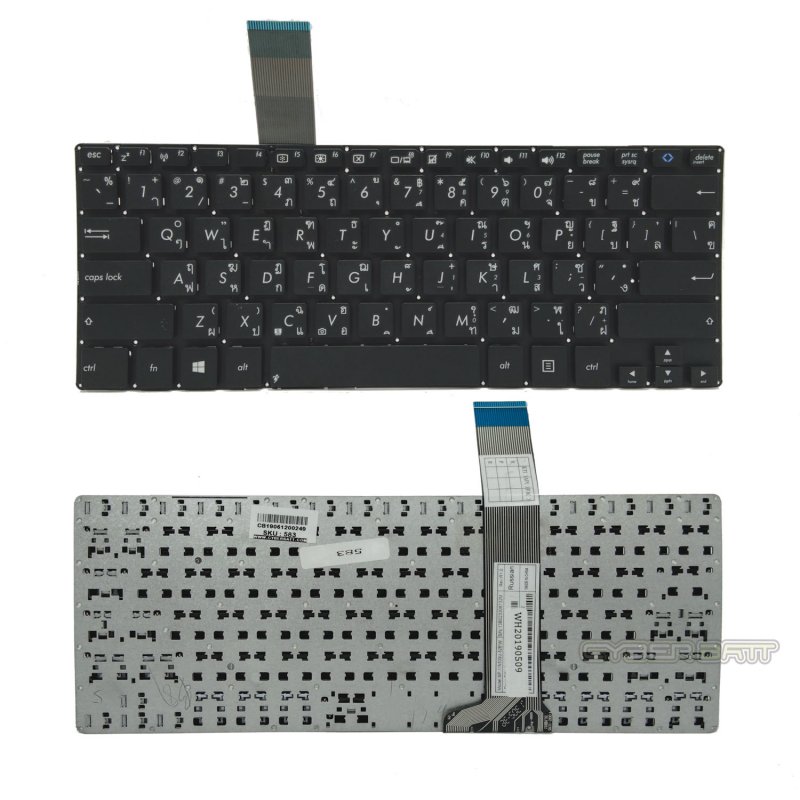 Keyboard Asus VivoBook S300c Black TH 