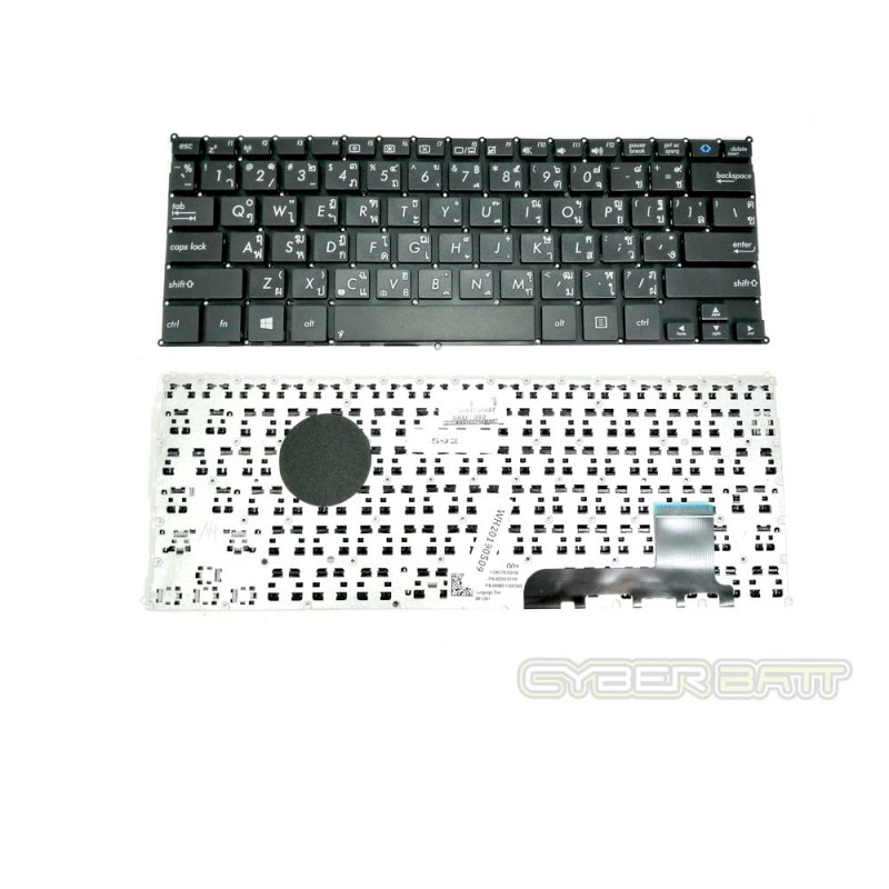 Keyboard Asus X200/X201 Black TH (Without Frame) 