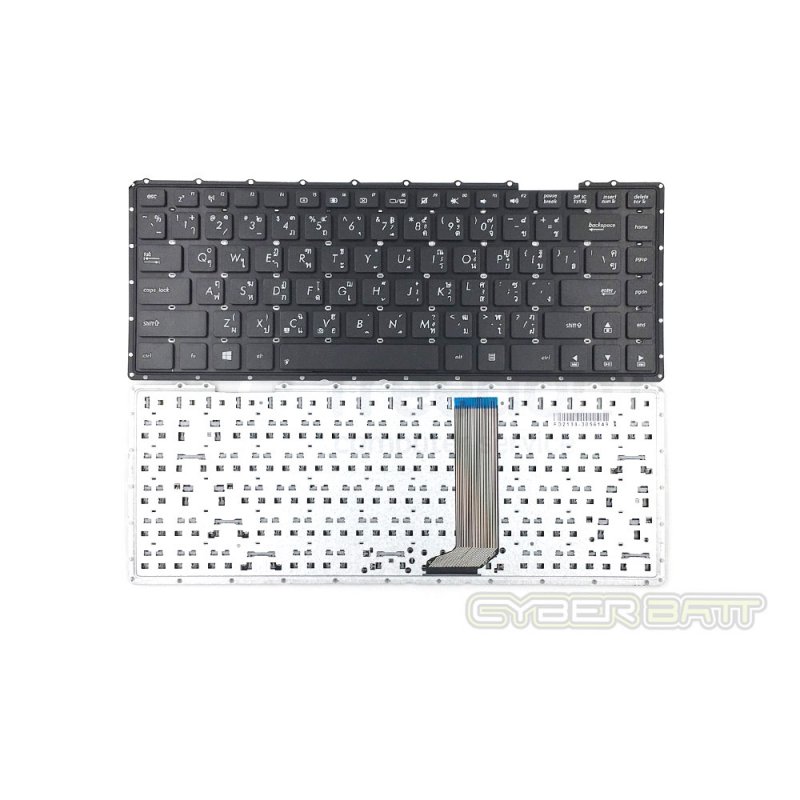 Keyboard Asus X451 Black TH 