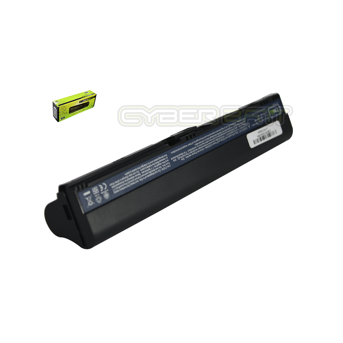 Battery Acer TravelMate B113 Series AL12A31 : 11.1V-4400mAh Black (CYBERBATT) 