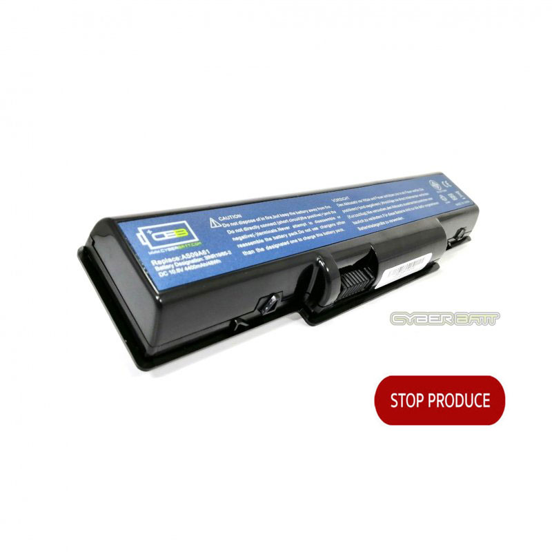 Battery Acer Gateway NV52 : 10.8V-4400mAh Black (CYBERBATT)