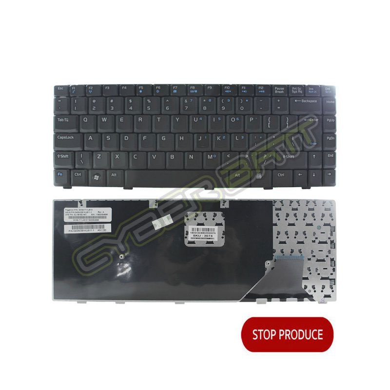 Keyboard Asus W3 Black UK (Big Enter)