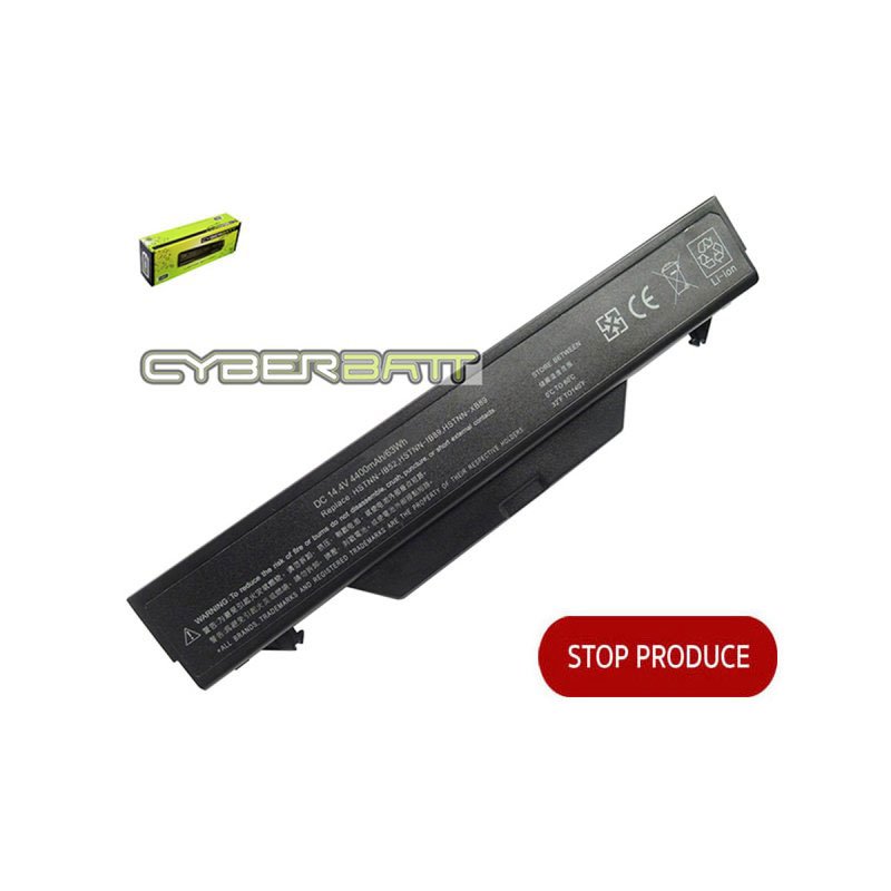 Battery HP ProBook 4710 : 14.4V-4400mAh Black (CYBERBATT)
