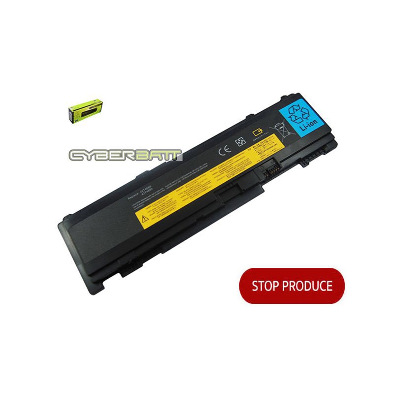 Battery IBM ThinkPad T400s : 10.8V-3600mAh Black (CYBERBATT)