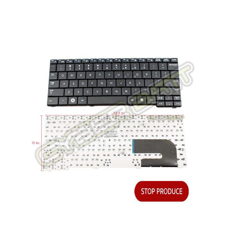 Keyboard Samsung N148 Black US 