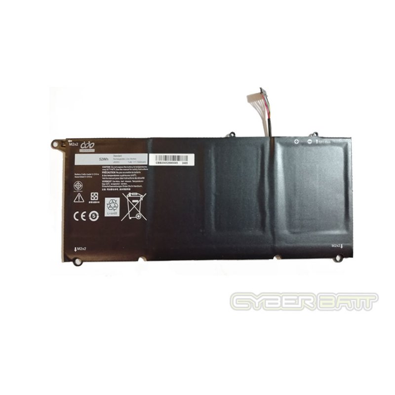 Battery Dell XPS 13-9343 Ultrabook Series : 7.4V-52Wh Black (CBB)