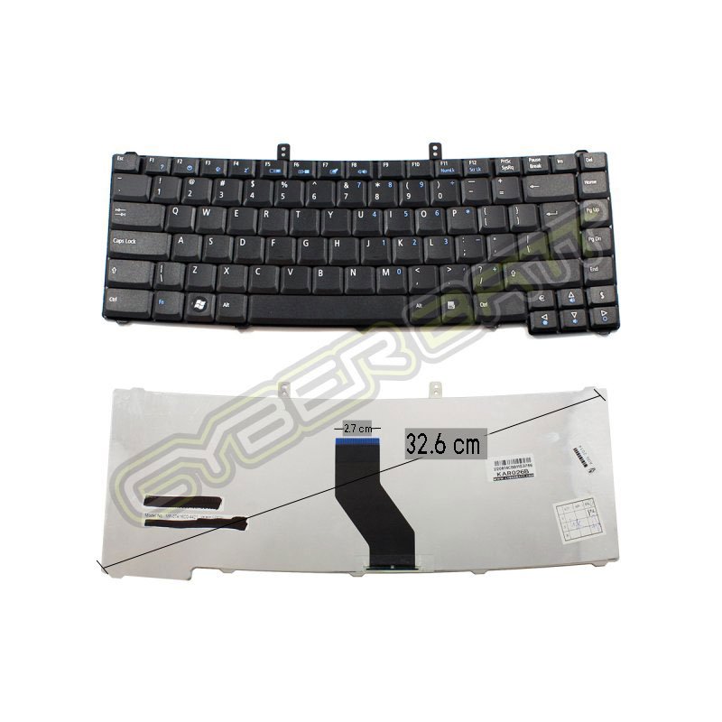 Keyboard Acer Travelmate 4720 Black UK (Big Enter) คีบอร์ดโน๊ตบุ๊ค