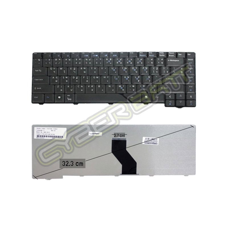 Keyboard Acer Aspire 4520 Black TH 