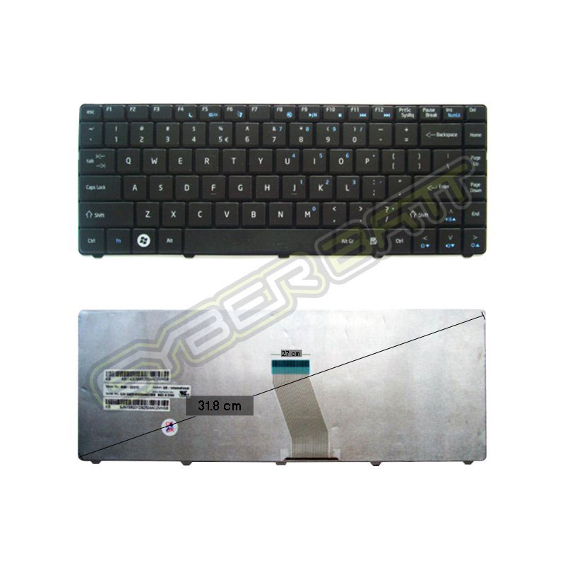 Keyboard Acer eMachines D725 Black US